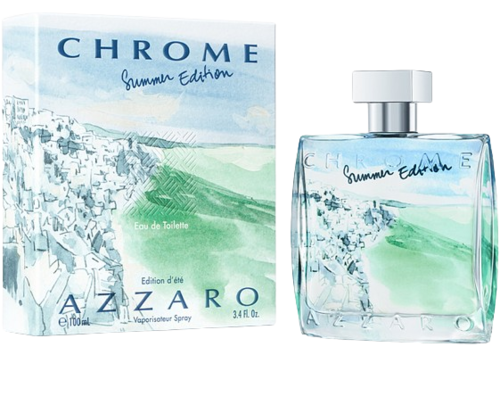Azzaro Chrome Summer Edition 100ML EDT אזארו כרום סאמר אדישן לגבר