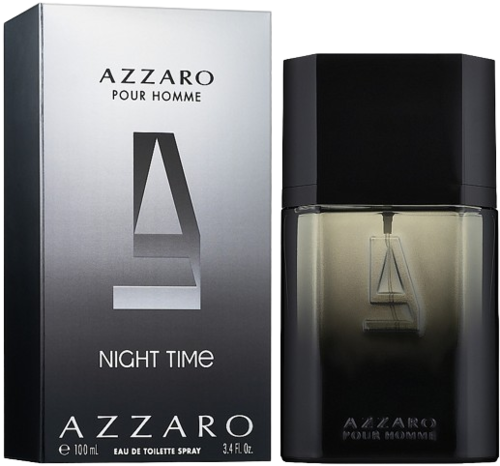 Azzaro Pour Homme  Night Time 100ML EDT אזארו פור הום נייט טיים לגבר