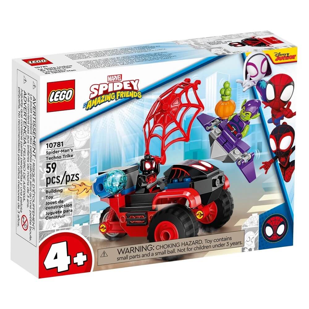משחק לגו טריק טכנו ספיידרמן לגילאי 4+