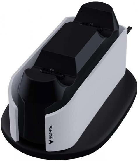 עמדת טעינה כפולה Sparkfox Dual Controller Charge Dock ל-PS5