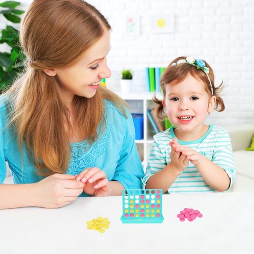 משחק קופסה לשני שחקנים ארבע בשורה קטן ונייד