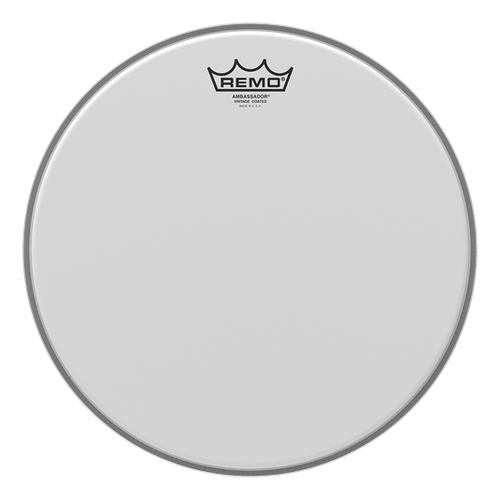 Remo Ambassador Vintage Coated 10