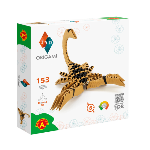 אוריגמי 3D - עקרב
