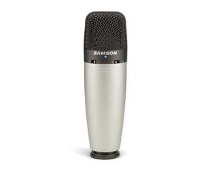 מיקרופון קונדנסר לאולפן SAMSON C03 MULTI PATTERN CONDENSR MIC