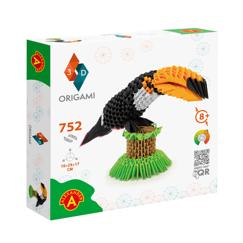 אוריגמי 3D - טוקאן