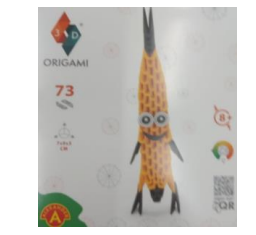 אוריגמי 3D - בננה