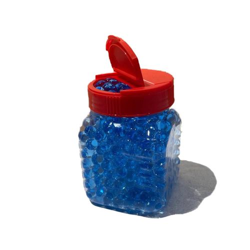 כדורי ג'ל כחולים בקופסה