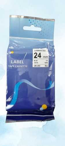 סרט תואם כחול על לבן 24MM TZE