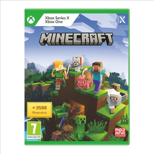 Minecraft Xbox Series X / Xbox One כולל 3500 נקודות Microsoft ...
