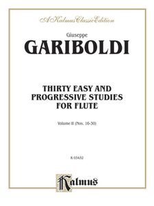 Gariboldi: Thirty Easy and Progressive Studies, Volume II (Nos. 16-30)