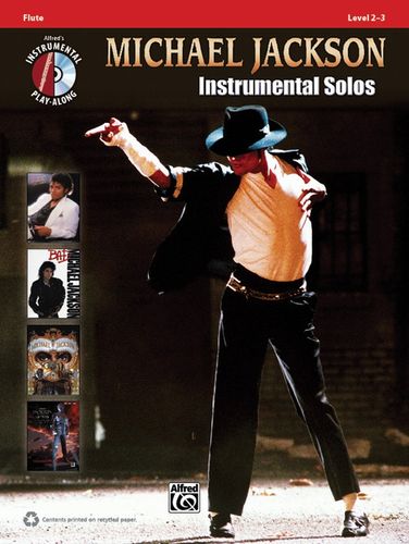 ספר תווים לחליל צד Michael Jackson Instrumental Solos for Flute