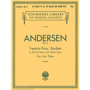 Andersen - Twenty-Four Studies, Op. 21 for Flute