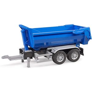 עגלה LKW עם ארגז מתרומם בעל דלת אחורית נפתחת המתחברת לטרקטור של ברודר