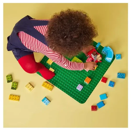 משחק לגו(דופלו) משטח בנייה ירוק לגילאי 1.5+