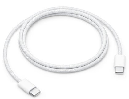 כבל מקורי אייפון Apple Type-C To  Type-C ,כבל קלוע