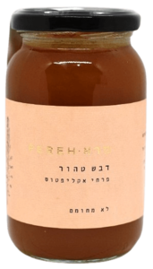 דבש אקליפטוס 500 גרם - פרא