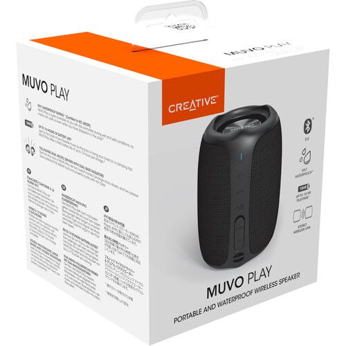 רמקול חכם Creative Muvo Play קריאייטיב - שחור