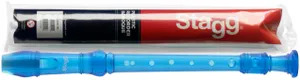 חלילית באצבוע בארוק ( כחול ) Stagg REC-BAR/TBL