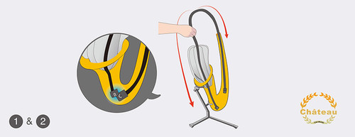 ערכת ניקוי לסקסופון מספוג מיקרופייבר MCSK מבית Chateau TAIWAN