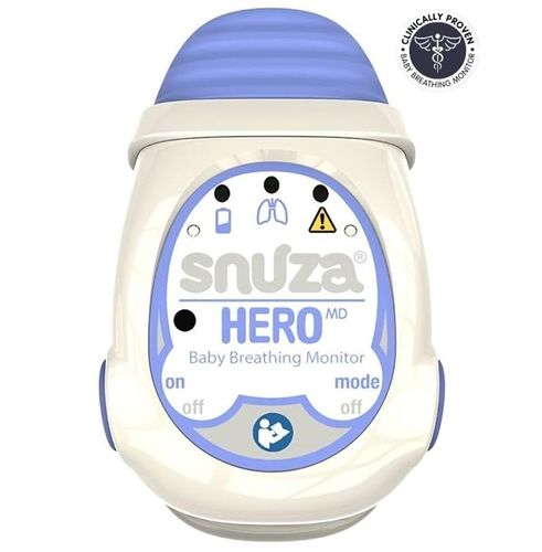 מוניטור נשימתי אקטיבי סנוזה הירו Snuza HeroMD 2024 היחיד עם אישור מיכשור רפואי