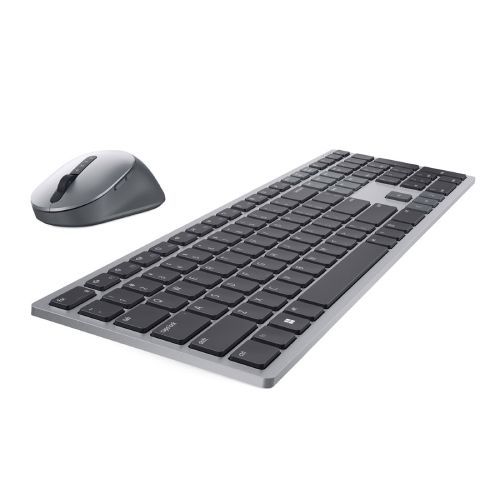 סט מקלדת ועכבר אלחוטי Dell Premier Multi-Device Wireless Keyboard and Mouse - KM7321W - Heb, 580-AJQL