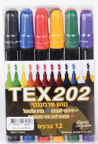 טוש פרמננטי 70 202 12 יח