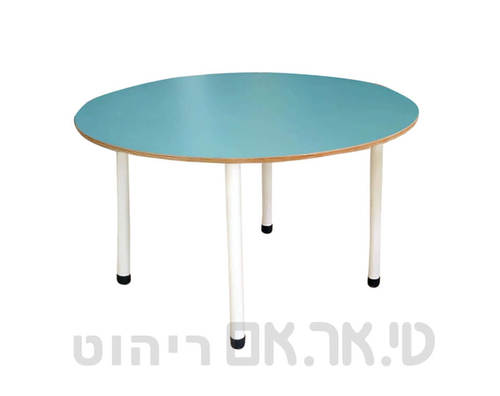 עגול קנט חשוף פלטה ירוקה