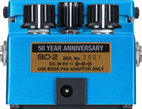 זוית נוספת Boss BD-2-B50A 50th Anniversary