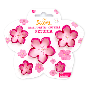 סט 5 חותכני פרח Decora