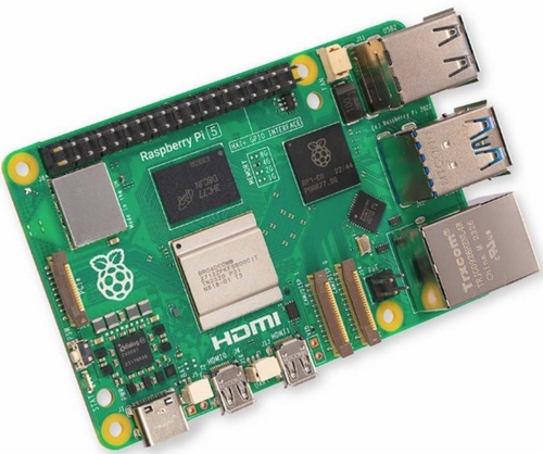 כרטיס פיתוח רספברי פי 5 RASPBERRY PI זיכרון 4G