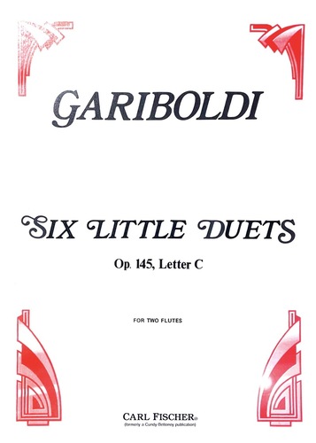 Gariboldi Six Little Duets Op. 145, Letter C (For Two Flutes)