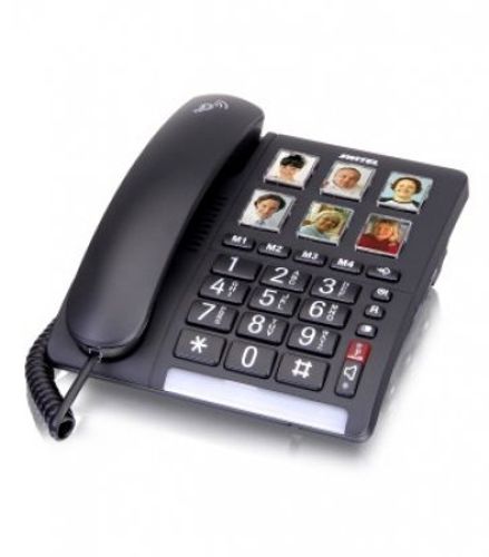 טלפון שולחני לכבדי שמיעה amplifon PictTel 400