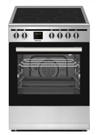 תנור משולב משטח קרמי נירוסטה peerless PR 6060 VTR IX