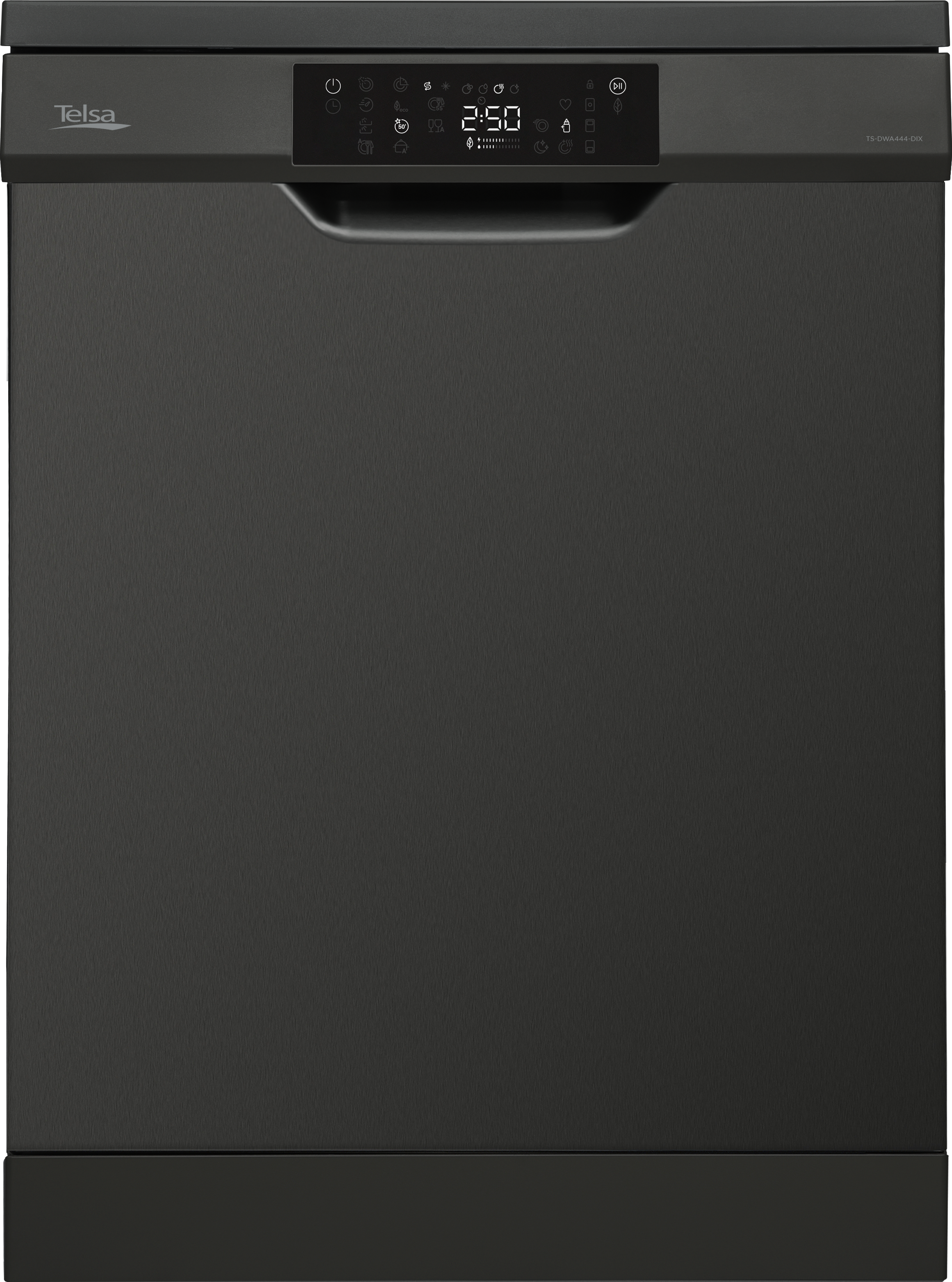 מדיח TELSA דגם  TS-DW444-DIX טלסה נירוסטה מושחרת