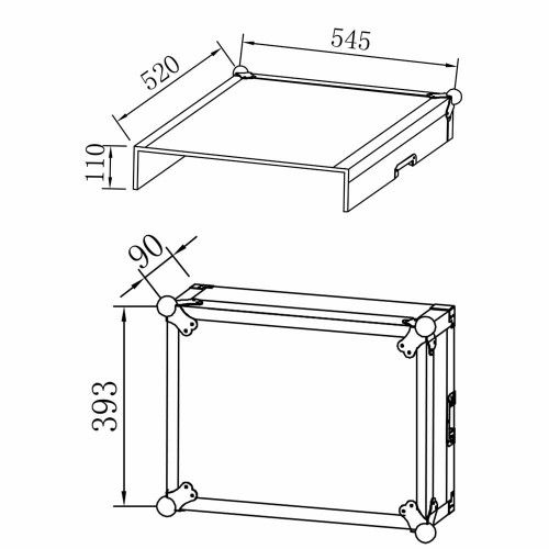 קייס קשיח SC-MC6U SPEED CASE
