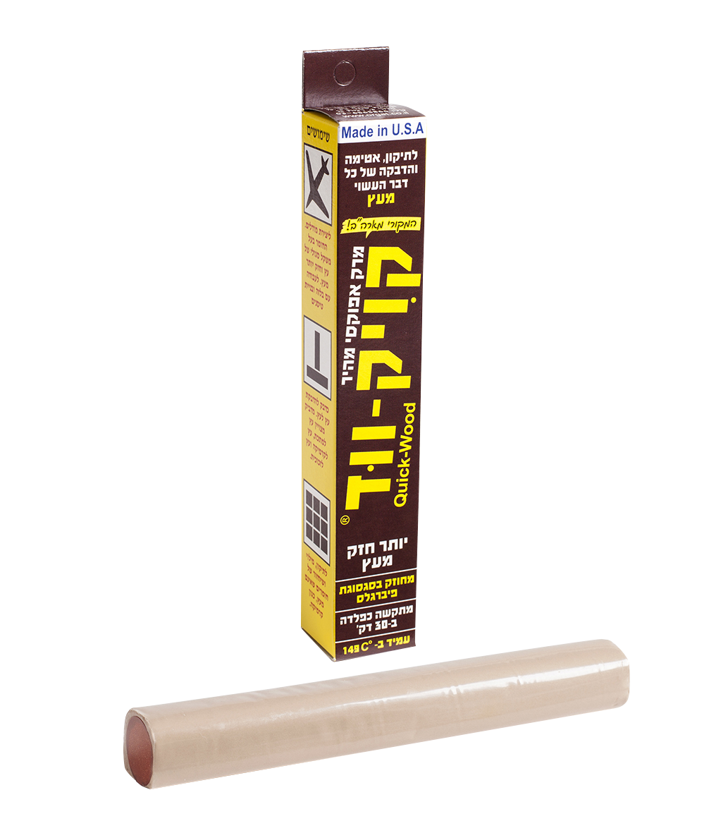 מרק אפוקסי מהיר קויק ווד 55 גרם לעץ