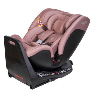 כסא בטיחות מסתובב משולב בוסטר 360° Grow Max מבית BRITAX (ורוד)