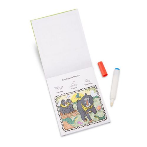 חוברת צביעה טוש קסם 24 דפים - ספארי