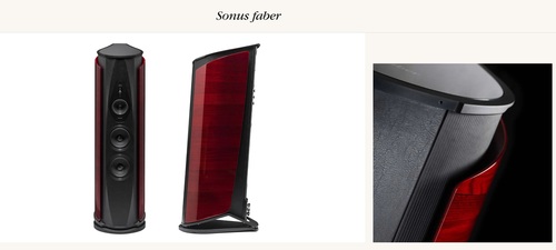 זוג רמקולים רצפתיים מבית Sonus Faber דגם AIDA