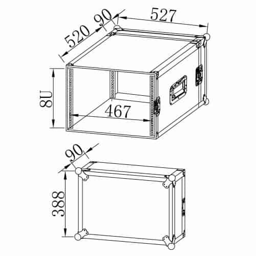  קייס קשיח SPEED CASE C SC-R8U