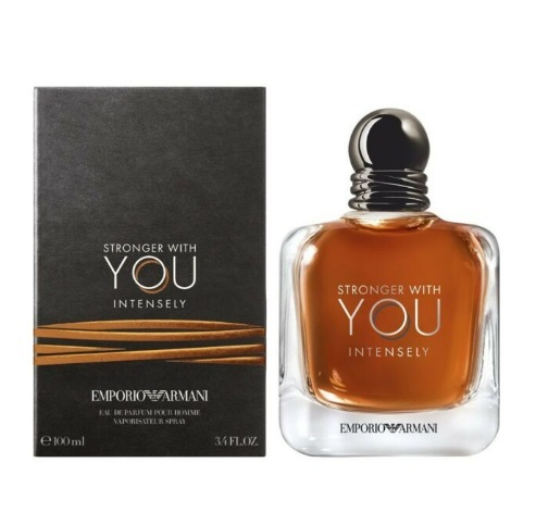 בושם לגבר Armani Stronger With You Intensely EDP 100 ml