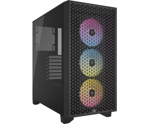 מארז לגיימרים Corsair 3000D AIRFLOW RGB Tempered Glass Mid Tower