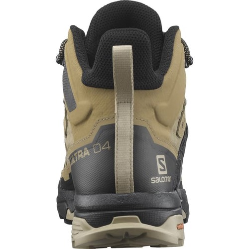 נעלי סולומון לגבר לטיולים צבע חולי SALOMON X ULTRA 4 MID WIDE GTX