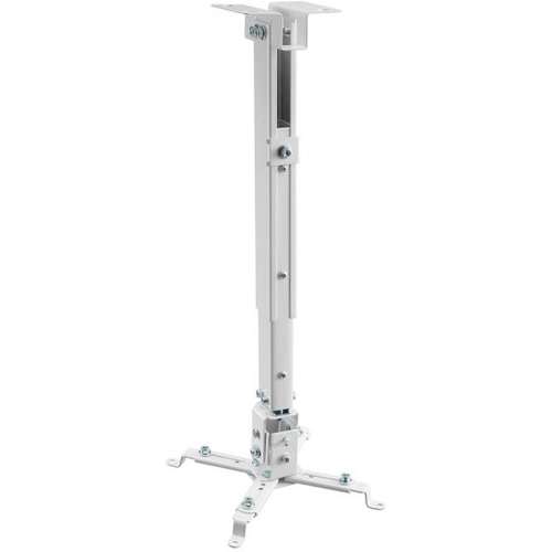 מתקן תליה צמוד תקרה למקרן Brateck PRB-2 WHITE - צבע לבן