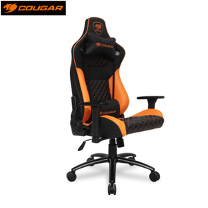 כסא גיימרים Cougar Explore-S Gaiming Chair, שחור משולב כתום