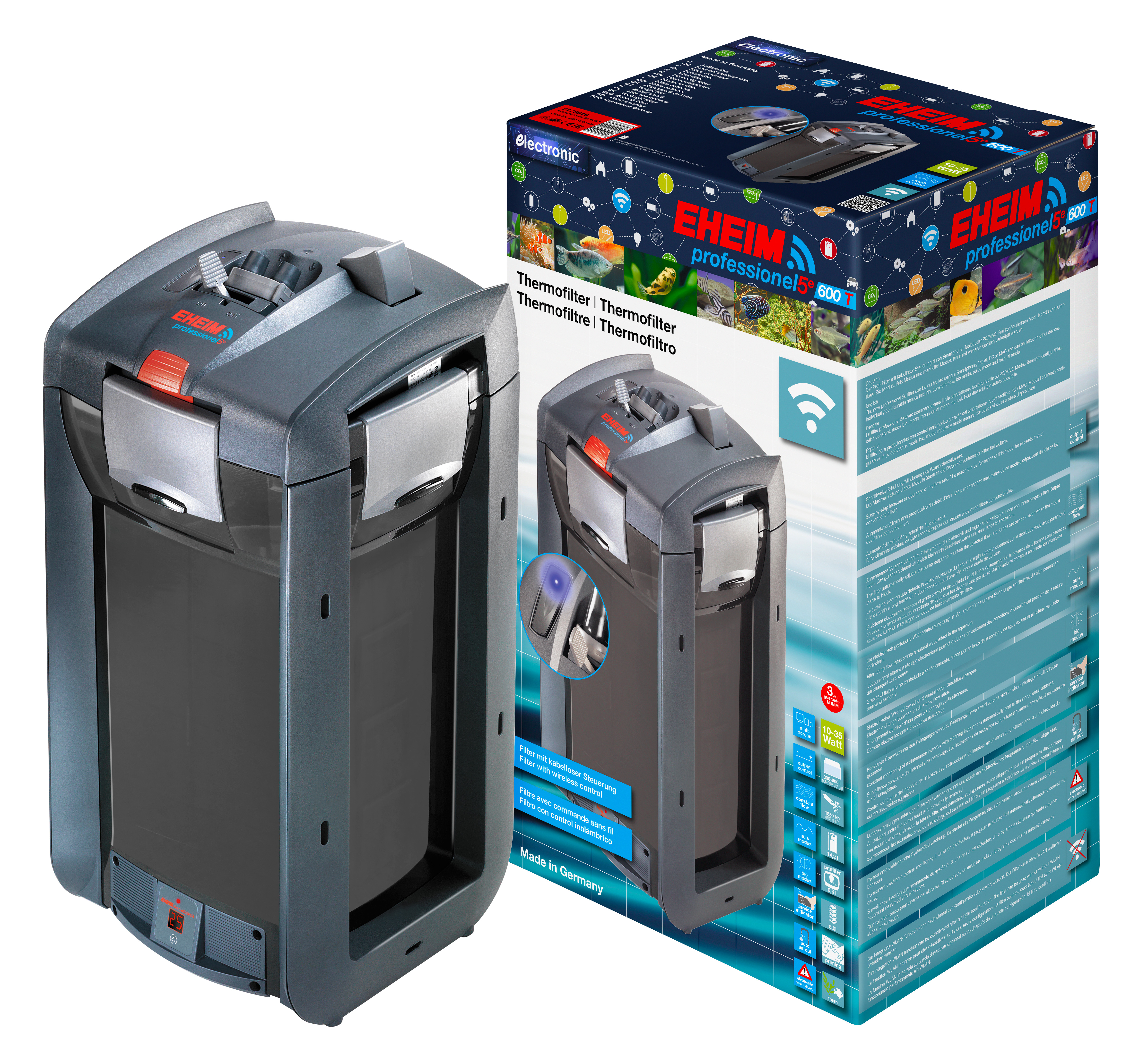 אהיים פילטר חיצוני EHEIM professionel 5e 600T Wifi