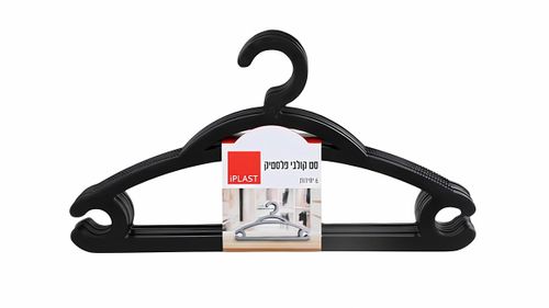 קולב פלסטיק 5 יחידות