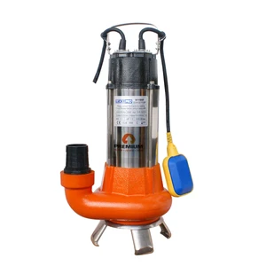 משאבת טבולה 1,100W מבנה נירוסטה לביוב דגם LUC V1100 יצרן פרימיום