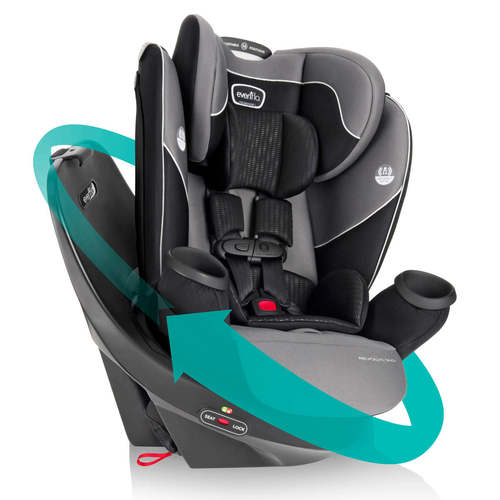 כסא בטיחות מסתובב מלידה ועד 54 קג דגם Revolve 360 איוונפלו Evenflo