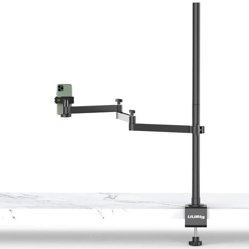 זרוע לשולחן עבודה ulanzi 2335 plat-s table streaming bracket